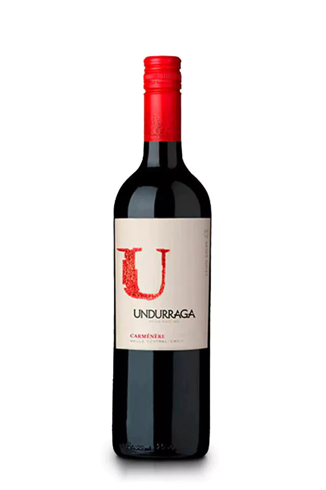 VINHO CHILENO UNDURRAGA U CARMENERE TINTO 750ML