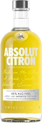 VODKA ABSOLUT CITRON 750ml