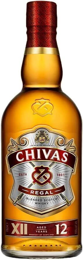 WHISKY CHIVAS 12 ANOS 750ML